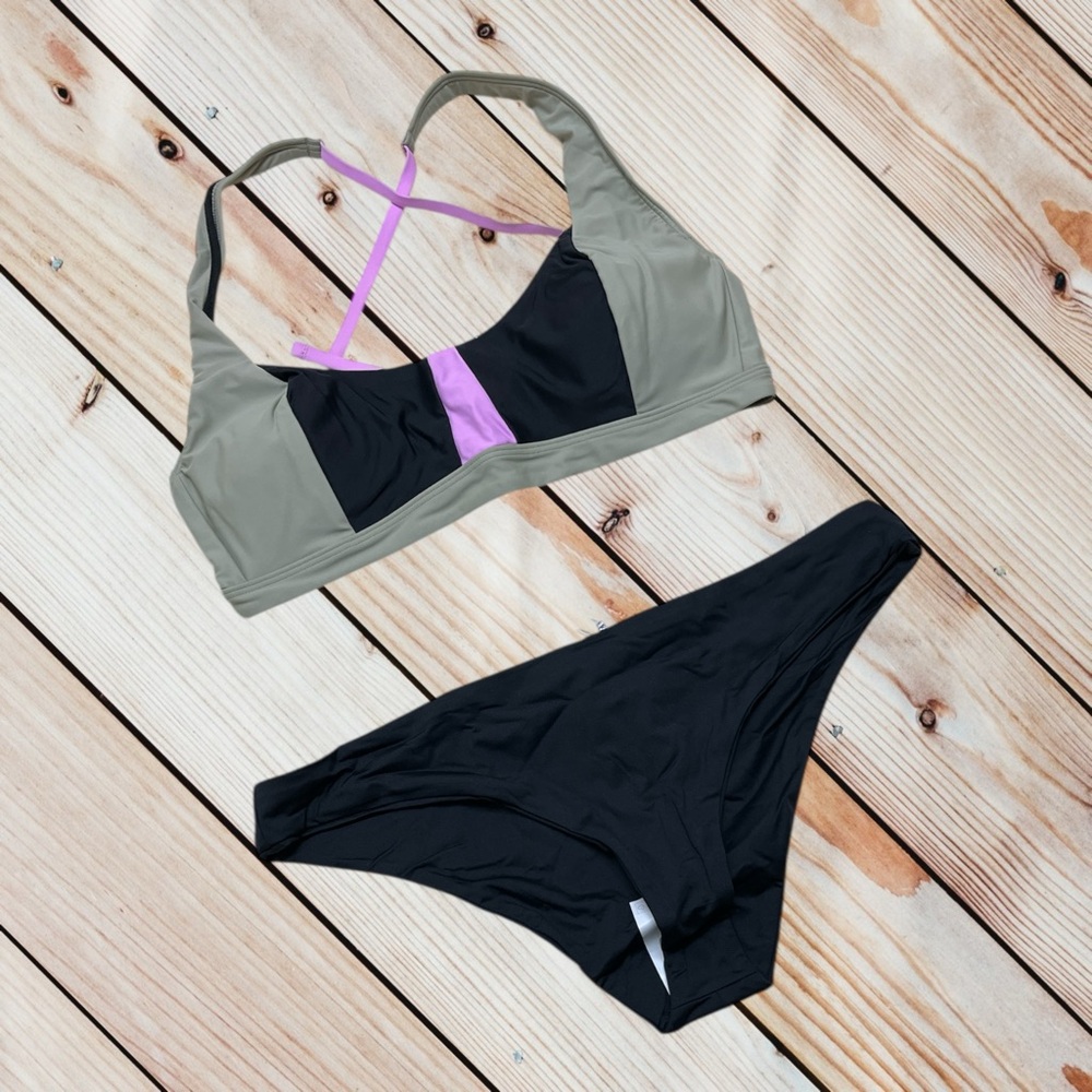 NWT Prana L talum top & Gemma reversible bottom bikini - Picture 2 of 15